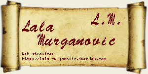 Lala Murganović vizit kartica